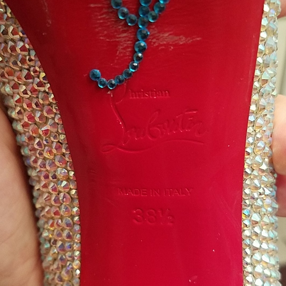 **HP** CHRISTIAN LOUBOUTIN Crystal Pumps - Picture 9 of 15